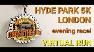 Let's race at the sunset: 5k race in Hyde Park, London!