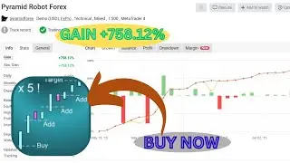 Riskless Pyramid EA MT4 | Smart Compounding Forex EA (No DLL Required)