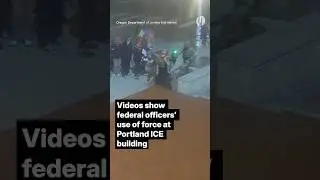 Videos show federal officers&rsquo; use of force at Portland ICE building