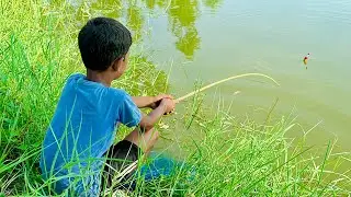 Best Fishing Video 🎣🐟 Traditional Hook Fishing || Catching Fish Hunting By Hook ( part-936 )