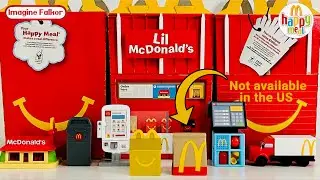 Lil McDonalds Happy Meal Toys Complete Set | Jul-Aug 2025 | ASMR Unboxing Review