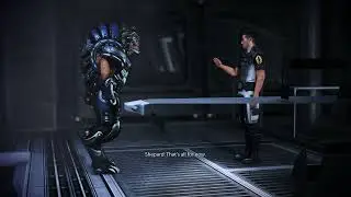 Mass Effect 2 Cut Grunt Post Conflict with Mordin Dialogue