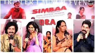 simbaa telugu movie Trailer launch Q&A, Jagapathi Babu, Anasuya, Srinath, Divi, G16 Media