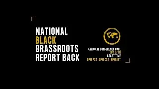 IBFA National Black Grassroots Report Back