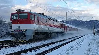 Okuliarnik 754.004 ZSSK ako R 953 FATRAN - Priekopa - 6.1.2022