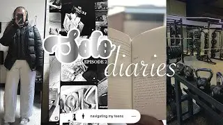 SOLO DIARIES EP 2 🩶 | getting my life back together + healthy habits