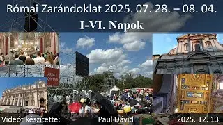 Kirandulásom Rómában 2025. 07. 29. és 2025. 08. 03. között (csak kepek és videok)