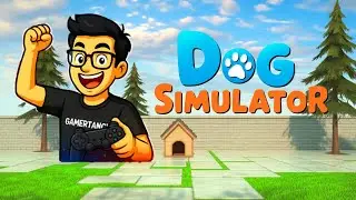 Playing Dog Simulator Virtual Online Game | Wild Dog Adventures and City Survival 🐶🌆