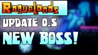 ! NEW BOSS ! - ROCK SCARAB - Roguelands UPDATE 0.5 Hollow Caverns BOSS