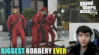 ROBBERY IN CITY'S BIGGEST JEWELLERY SHOP | GTA V GAMEPLAY #3 @TechnoGamerzOfficial