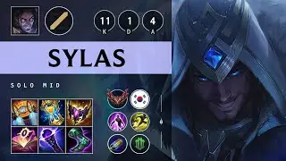 Sylas Mid vs Corki - KR Grandmaster Patch 25.12