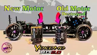 Hobbywing D10 Motor destroyed , new Oniski 10.5T install in the Yokomo RD 2.0 