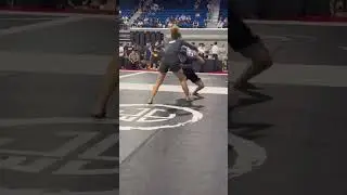 Guillotine vs Double Leg #bjj #wrestling