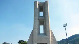 War Memorial, Como, Lombardy, Italy, Europe