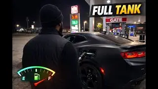 Camaro SS Full Tank of Gas — POV