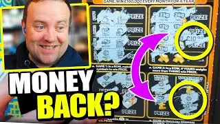I actually got My MONEY BACK!!! (Scratch Cards)
