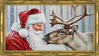 Elegant Holiday Wall Art in 4K | Peaceful Christmas Frame TV Gallery (2 Hours)
