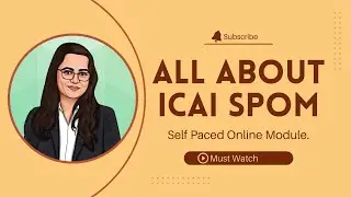 All about ICAI SPOM | ICAI Self Paced Online Module |