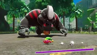 Kirby and the Forgotten Land - The Brawl at the Mall playthrough