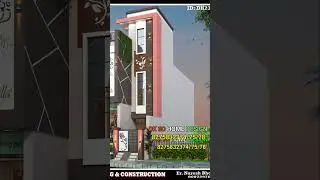Latest 3D House Design With 3 Color Option