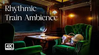Case File 002: Midnight Express | Victorian Train Ambience for Intense Study (No Music)