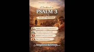 Psalm 3 Devotional | Trusting God in the Battle | SOAP Method Bible Study