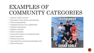 5 Community Reflection Introduction