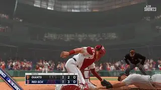 MLB The Show 23 | San Francisco Giants vs Boston Redsox