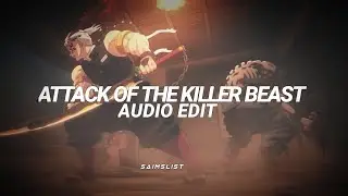 attack of the killer beast (MrBeast phonk [edit audio] use 🎧