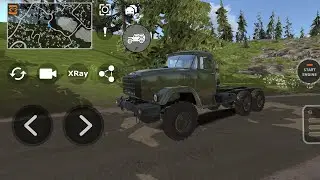 OLD TRUCK DRIVING IN HEAVY MUDDY ROAD | TRUCK DRIVING 🤯 