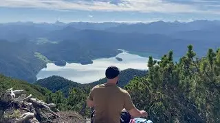Insane ridge hike above Walchensee | Zugspitze & German Alps Panorama