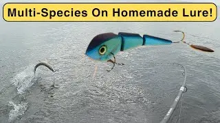 Making a Segmented Crankbait with Tail Spinner Blade!