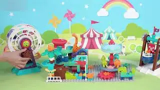 Building Blocks Track Slide Ball Dinosaur Park