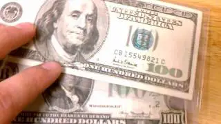 100 dollar bill (rare)