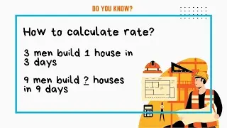 Rate (Man-hour and man-day)