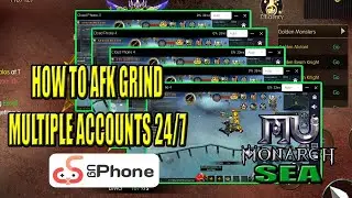 How to AFK Grind Multiple Accounts MU Online using UGPhone (Filipino)