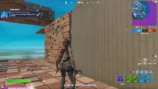 Melee damage to structures Fortnite Milestones