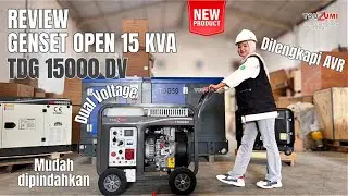 Proyek & Pabrik Wajib Nonton! Genset Diesel 15 KVA Tsuzumi TDG 15000 DV | 0878-0103-0101