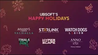Ubisoft Happy Holiday Giveaways | AC Valhalla |  Watch dogs Legion