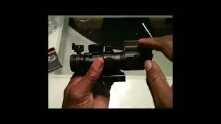 Enhanced Affordable Rifle Scope with Adjustable Features & colored illuminations