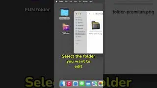 Get better icons for your folders on mac! #techtips #mac #icons #uiux #programming