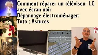 How to fix an LG TV with a black screen: tutorial tips