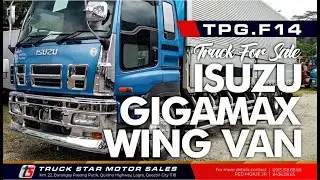 Isuzu Gigamax - Wing Van | NEW GRILL | 6UZ1 ENGINE | Truck For Sale | Truck Code: TPG.F14