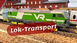 Unboxing  - Loktransport Rail Adventure - Fahrbetrieb und ICE3