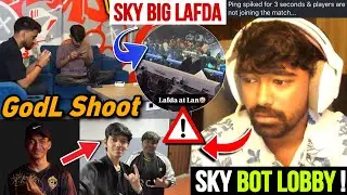 Sky Lan Big Lafda Exposed⚠️Leak GodL Shoot Today💛🔥Neyoo On SouL  Bot Lobby🚨Lala Shocked By SouL🚀