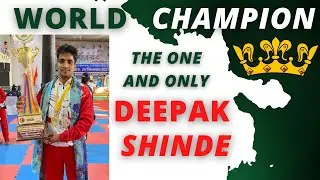World champion Deepak Shinde | Gold medalist || Mallakhamb 🏆🏅#mallakhamb