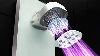 Kelda Showers - Air Powered&trade; Shower Technology - Technology Video - Deluxe Shower Panel