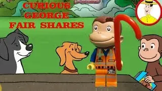 Curious George Fair Shares | Curious George Games 🤓 🐵🐵
