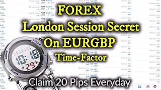 Forex London Session Secret Scalping Strategy on EUR GBP