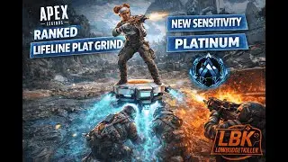 Apex Legends Ranked | Lifeline Plat Grind &ndash; New Sensitivity (Portrait)